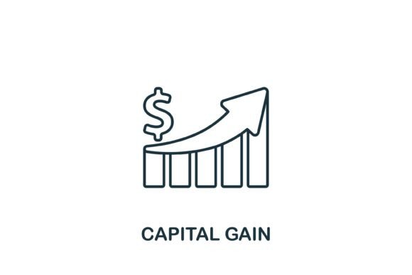 Capital Gain Icon