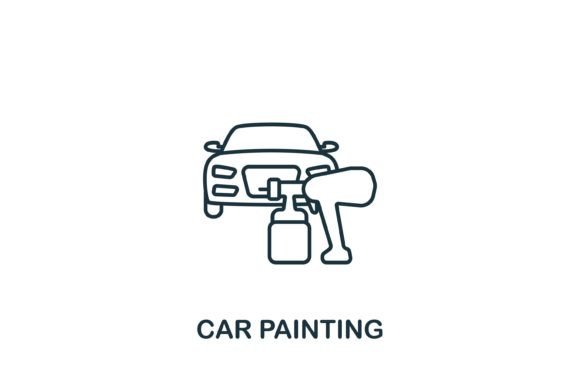 Car Painting Icon