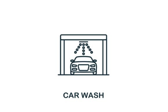 Car Wash Graphics for Modern Branding