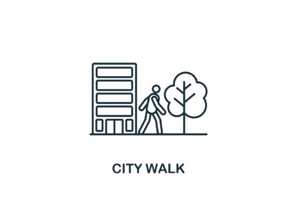 City Walk Graphics for Local Branding