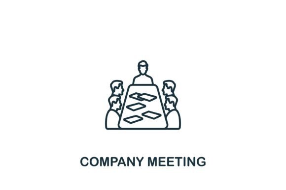 Company Meeting Icon