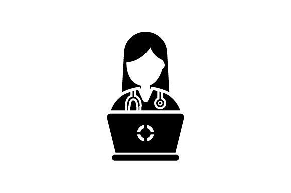 Doctor Icon for Modern Graphics