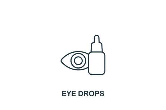 Eye Drops Graphics for Modern Branding