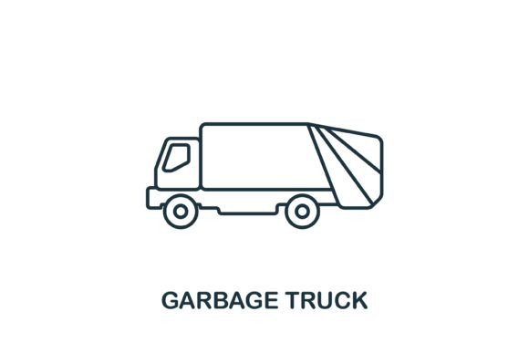 Garbage Truck Graphics for Local Branding