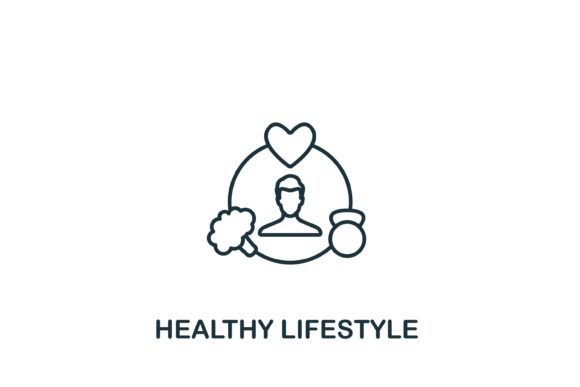 Healthy Lifestyle Icon