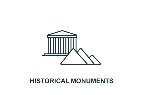 Historical Monuments Graphics for Crafters
