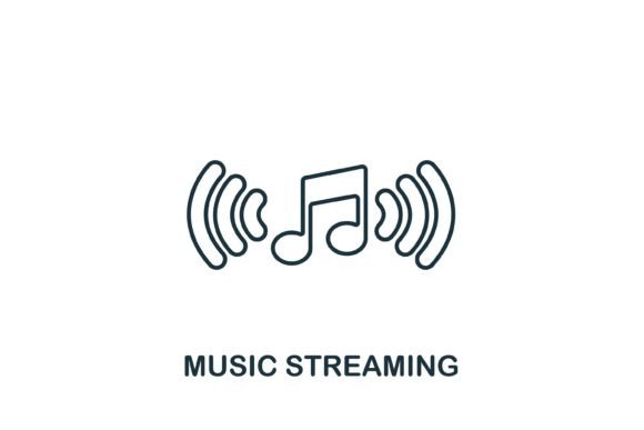 Music Streaming Graphics for Digital Sellers