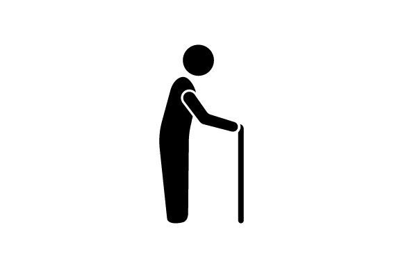 Old Man Icon: A Graphic Asset for Local Branding