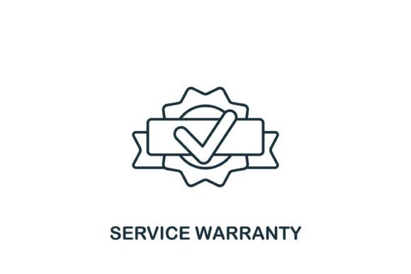 Service Warranty Icon Graphics for Crafters